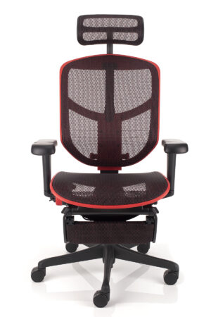 nastavljiv gaming stol enjoy ultra s podporo za noge 1