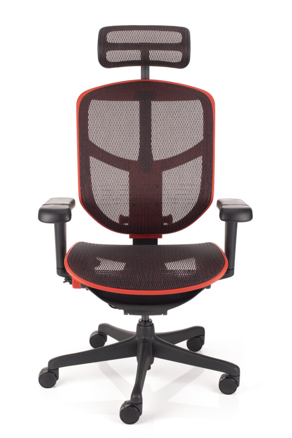 Ergonomski gaming stol enjoy ultra rdece barve 1