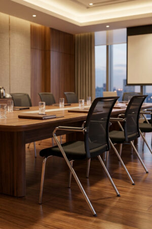 konferencni stol na nogah escape v prostoru