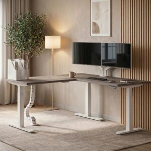 L dvizna miza edge za vec delovne povrsione