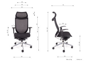 dimenzije stola baron/okamura CP