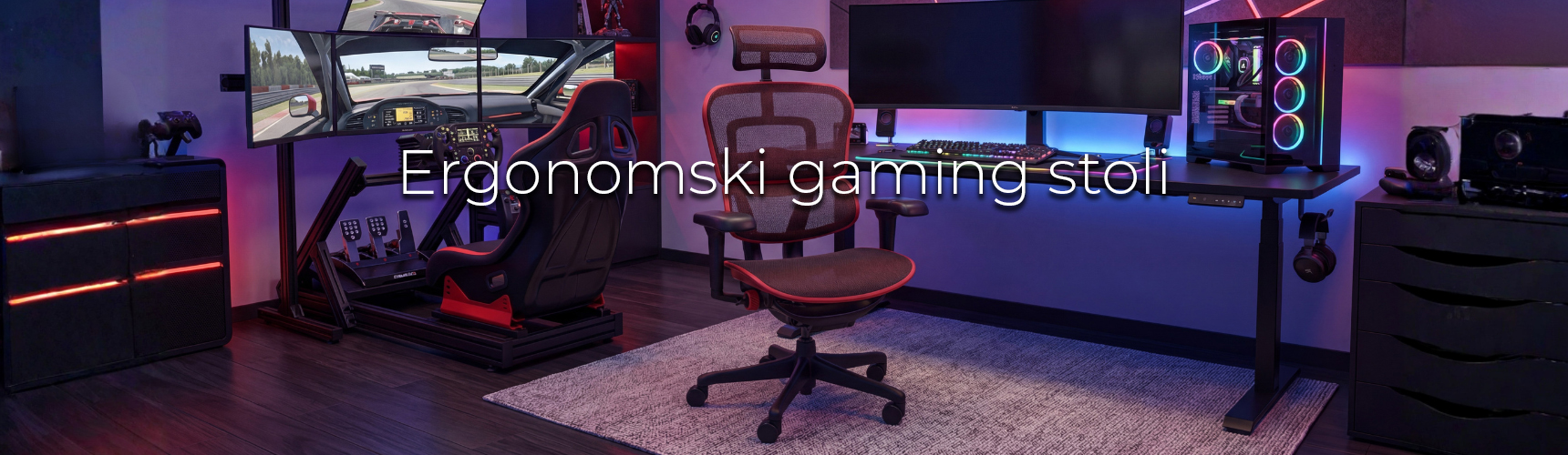 ergonomski gamig stoli ergohuman