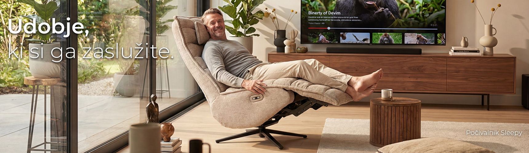 ergonomski elektricno nastavljiv pocivalnik sleepy