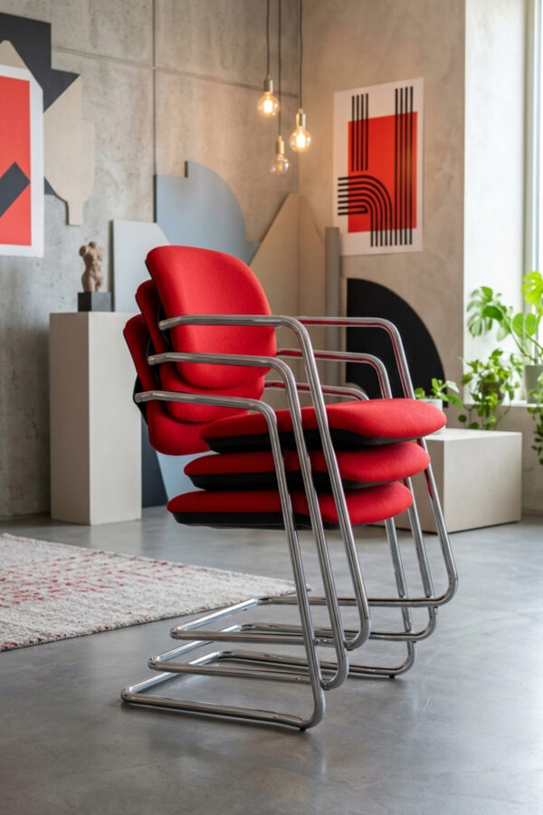 Konferencni stol alina na sankah v prostoru