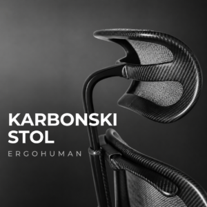 Karbonski stol Ergohuman SUPARNIN