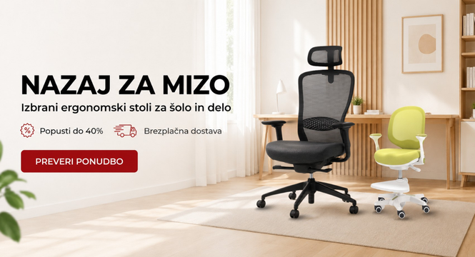 nazaj za mizo banner za telefon
