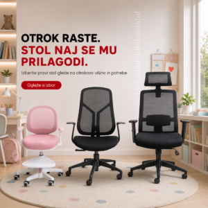 Ergonomski stol za otroka
